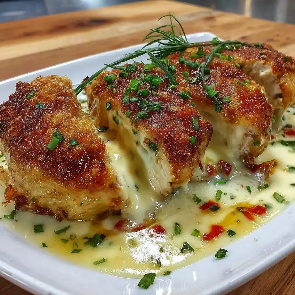 Juicy air fryer chicken breasts served on a plate with herbs and spices.