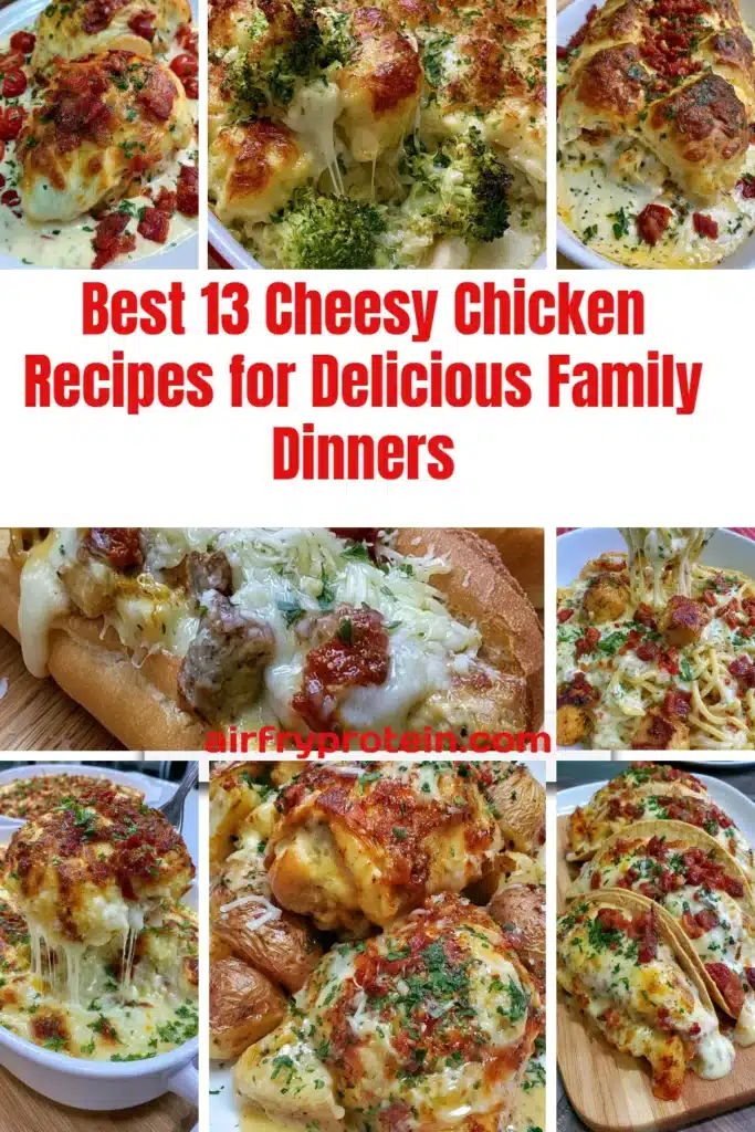 Delicious cheesy chicken recipes for family dinners