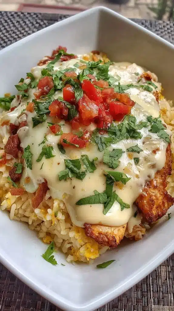 Delicious Southwest Chicken Bowl with vibrant ingredients and flavors